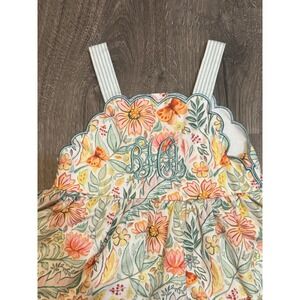 "bHa" monogrammed Sweet larose boutique girls set‎